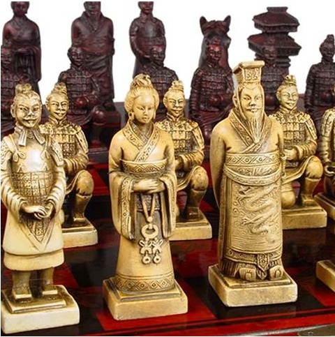 Staré Sběratelske šachy, "terakotových válečníků"