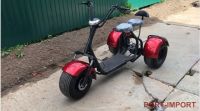 Elektrický TŘIKOLKÁ 1000W 40ah SCOOTER PŘEDNÍ, ZADNÍ TLUMIČE PRO DVA Elektrická koloběžka