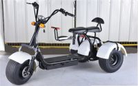 Elektrický TŘIKOLKÁ 1000W 40ah SCOOTER PŘEDNÍ, ZADNÍ TLUMIČE PRO DVA Elektrická koloběžka