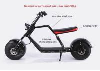 Elektrický skútr 1000W SCOOTER PŘEDNÍ,ZADNÍ TLUMIČE PRO DVA VYNDAVACÍ BATERIÉ Elektrická koloběžka